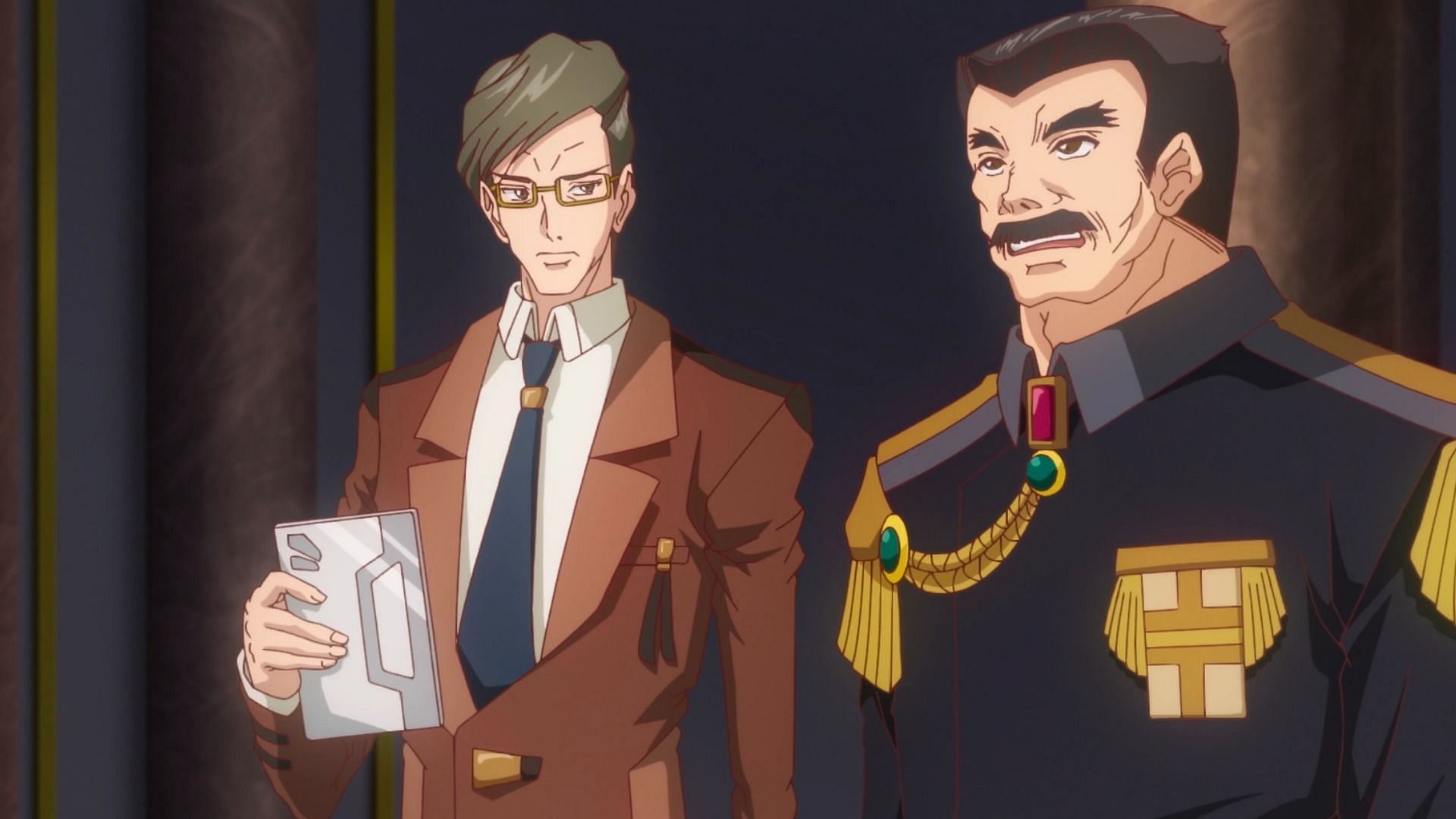 Military Official in anime (Image via Quad)